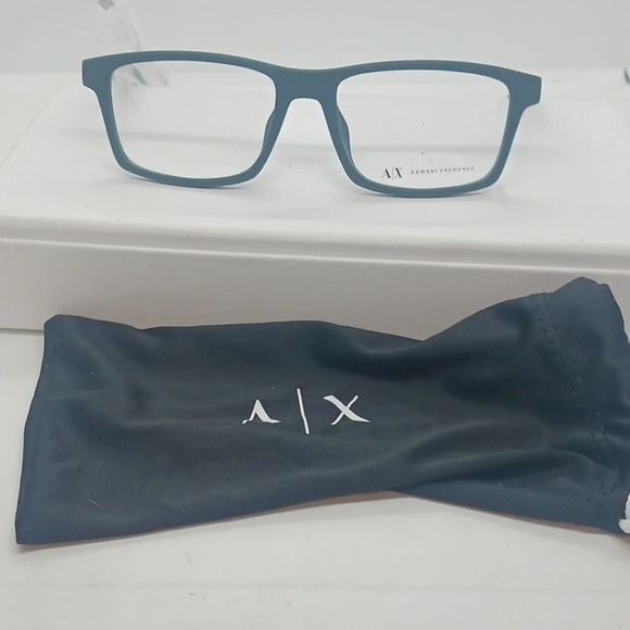 NWT RX-ABLE MEN'S ARMANI EXCHANGE EYEGLASS FRAMES AX3083U MATTE GREEN